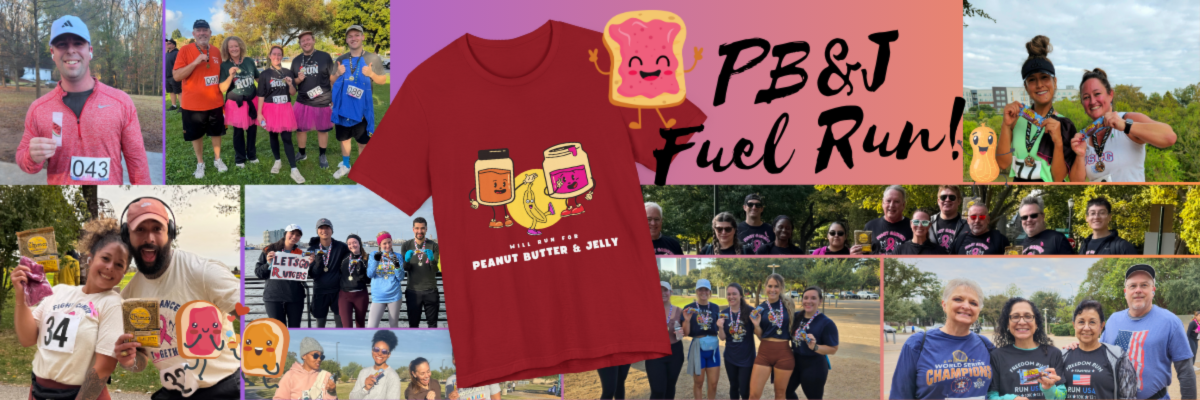 Run for PB&J 5K/10K/13.1 San Diego banner