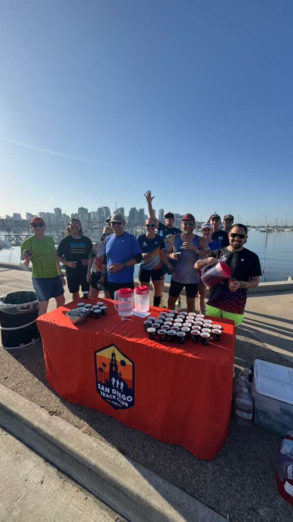 San Diego Track Club banner