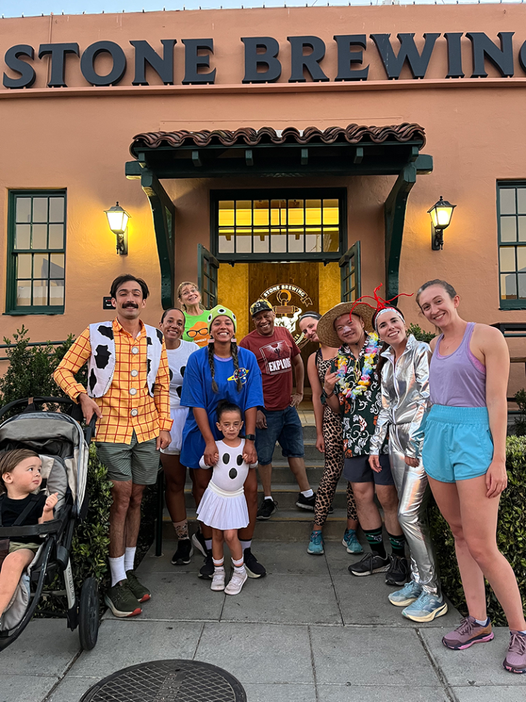 Stone Brewing Liberty Station Run Club banner