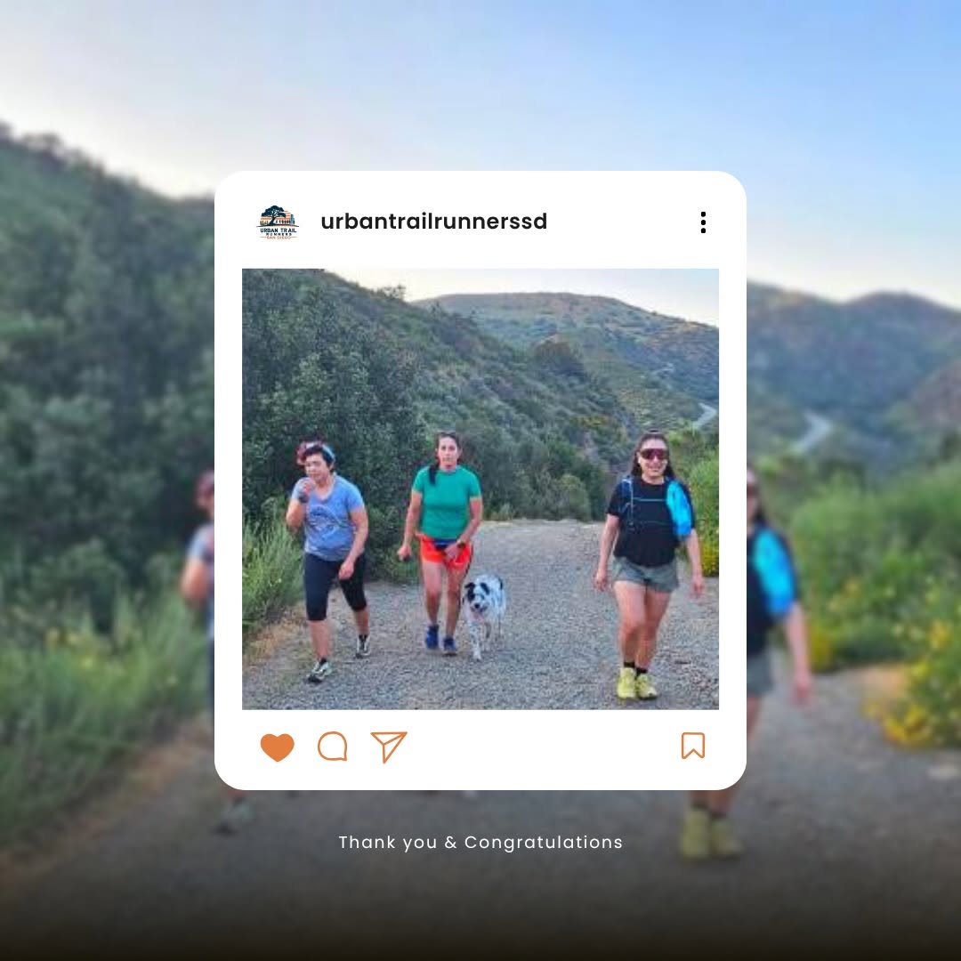 Urban Trail Runners SD banner