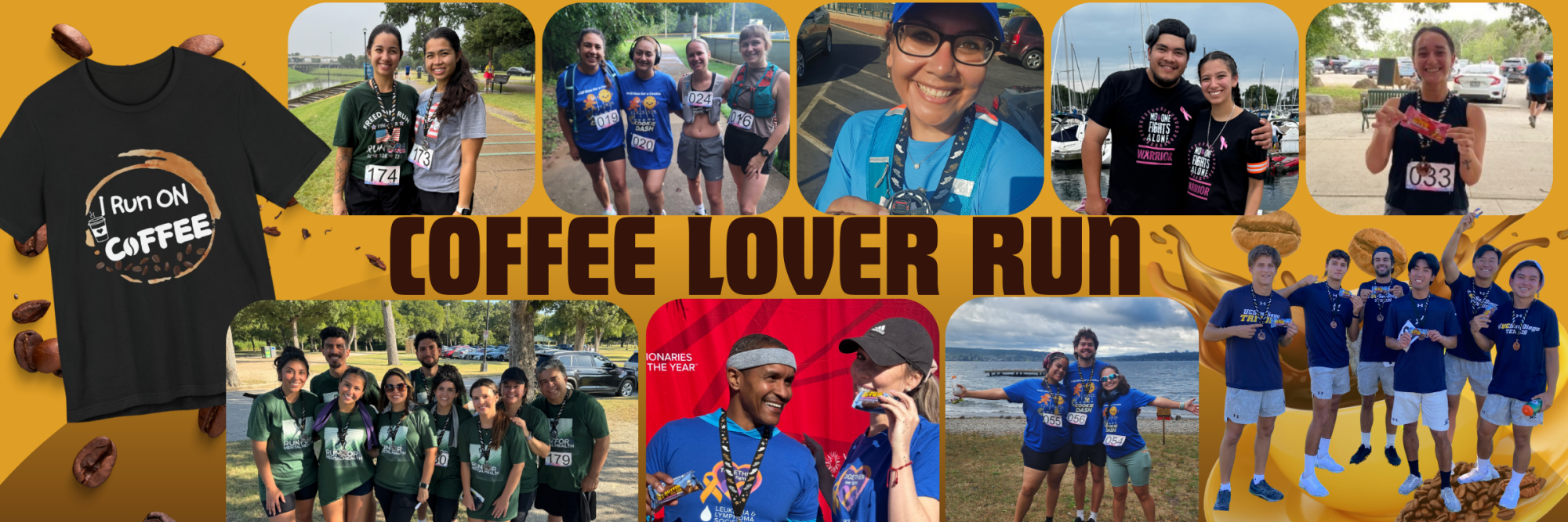 Run for Coffee Lovers 5K/10K/13.1 San Diego banner